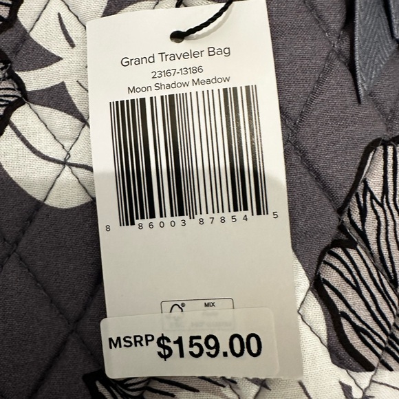 Vera Bradley Grand Traveler Bag NWT - Picture 9 of 10